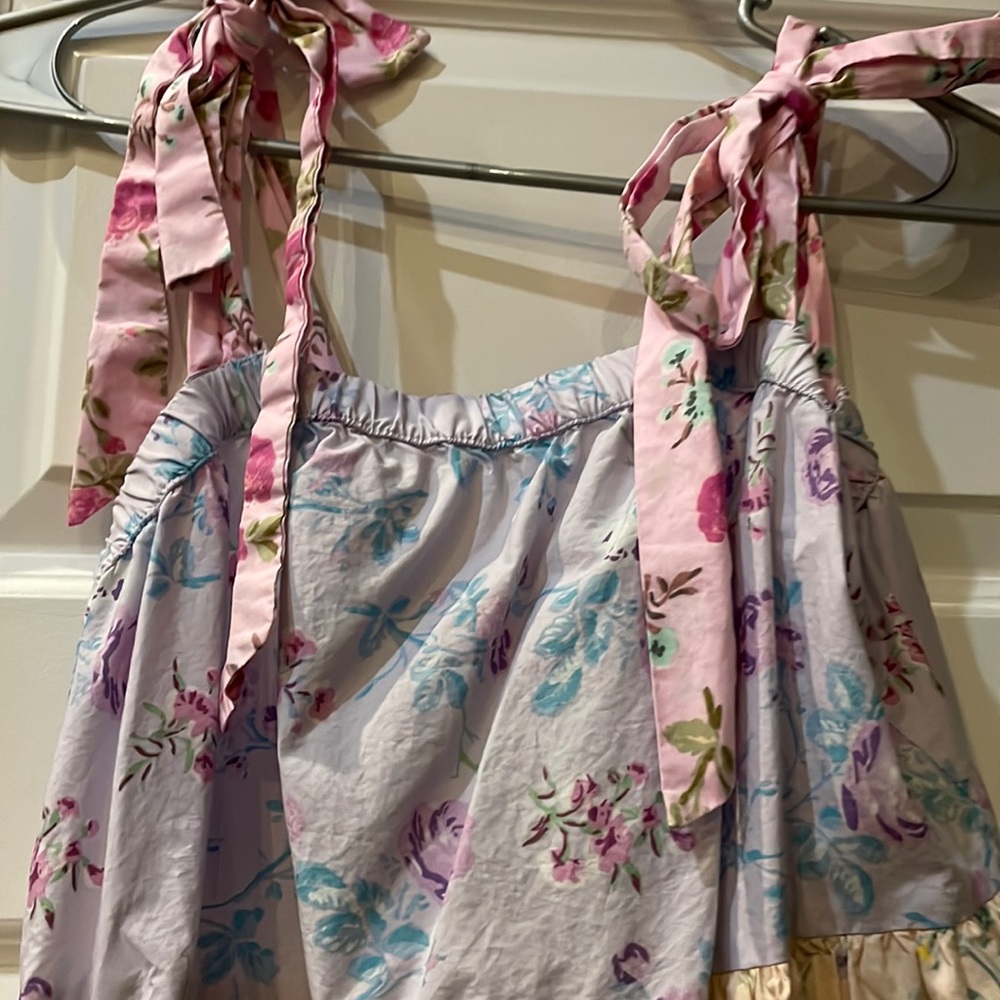 Loveshackfancy tie up dress